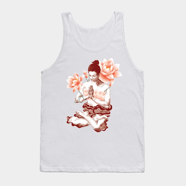 Lotus Tank Top by Ontav